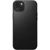 Nomad Modern Leather Case Black iPhone 15 Plus
