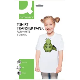 Q-Connect T-Shirt Transferfolie - A4, 0,10 mm, 10 Folien