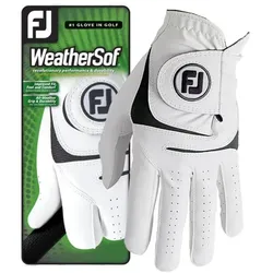 Footjoy WeatherSof Herrengolfhandschuh weiss