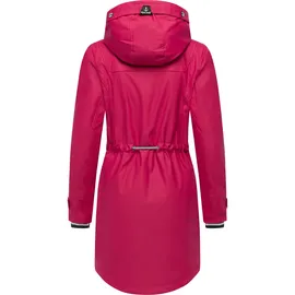 Peak Time Regenjacke Damen Magenta XS