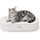 petrhein Zen Paw Series Kratzbrett 35 x 63 x 10 cm weiß