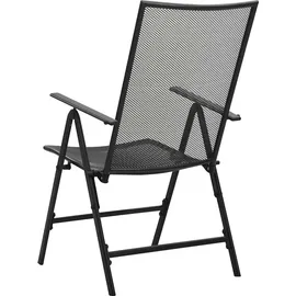 vidaXL Klappstühle 310153 57 x 94 x 104 cm anthrazit 4 St.