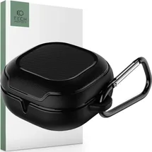 TECH-PROTECT Rough CARBON SAMSUNG GALAXY Buds 2 Pro (Kopfhörer Hülle), Kopfhörertasche / Schutzhülle, Schwarz