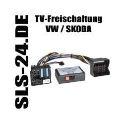 75344VW1 TV Freischaltinterface für Rückfahrkamera VW SKODA MFD3 RNS510 TV-FREE