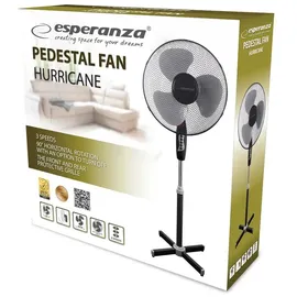 Esperanza EHF001KE 40 cm Standventilator Schwarz/Grau