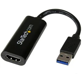 Startech StarTech.com USB Auf-slim-1920x1200 Hdmi-adapter - Black