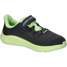 Under Armour Ps Pursuit 3 Big Logo Ac Laufschuhe - Black / Morph Green / Mod Gray - EU 32