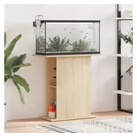 vidaXL Aquarienunterschrank Sonoma-Eiche 75 x 36 x 72,5 cm