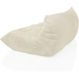 hjh living Sitzsack Bodensofa Cord 2-Sitzer 0 x 0 x 0 cm Beige