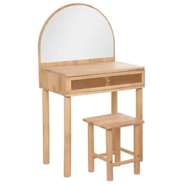 Atmosphera Créateur d'intérieur Atmosphera Kinder-Toilettisch CAMPAGNE mit Spiegel und Hocker