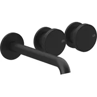 GESSI Origini Waschtisch-Mischer, mit Auslauf, Schwarz matt - Schwarz