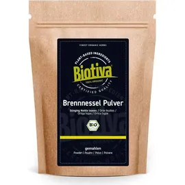 Biotiva Brennnessel Pulver Bio 100 g