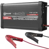 12V Ladegerät LC 7.0 Blei Säure AGM Gel Calcium Batterie Automatik Ladegerät Auto Solar
