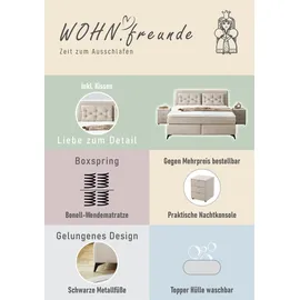 Jockenhöfer Boxspringbett CHALET - beige