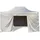 GRASEKAMP Faltpavillon Modena 3 x 4,5 m inkl. Seitenteile Grau