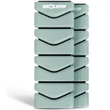 NEOLYMP Gewichtsmanschette Pilates Gewichtsmanschetten 2er Set – je 1kg Ankle Weights aus Silikon, verstellbare Gewichte für Beine & Arme – schweiß- & wasserabweisende