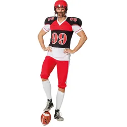 Muskelbepacktes Rugbyspieler Kostüm - 48