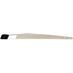 Nölle Schrägstrichzieher 3/4Zoll schwarze Borste roher Holzstiel
