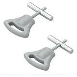 PRO PLUS ProPlus 2X Kederstopper 5-6mm für Kederschiene Keder Stopper Endstopper mit Plastikknopf