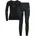 Funktionswäsche-Set Damen Schwarz/Grau XS