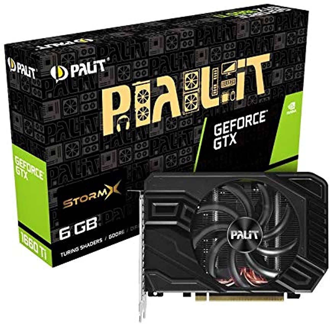 Palit 6GB GTX1660Ti StormX, GTX1660TI Storm X