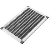 Björn&Schiller Fußmatte außen 40 x 60 cm mit silbernem Aluminium Rand
