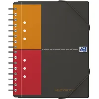 Oxford Collegeblock Meetingbook kariert DIN A5 Rand rundum, 1 Block
