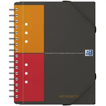 Oxford Collegeblock Meetingbook kariert DIN A5 Rand rundum, 1 Block