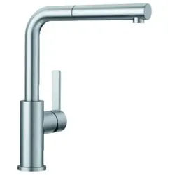 Blanco Lanora-S Küchenarmatur Gebürsteter Edelstahl 523123