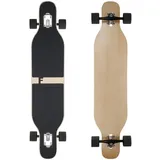 FunTomia Longboard mit 3 Flex Stufen Drop Through Cruiser Komplettboard Mach1 Speed Kugellager T-Tool