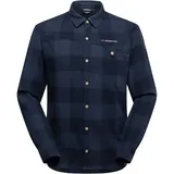 La Sportiva Rambler Flannel Herren Hemd (Dunkelblau M)