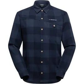 La Sportiva Rambler Flannel Herren Hemd (Dunkelblau M)