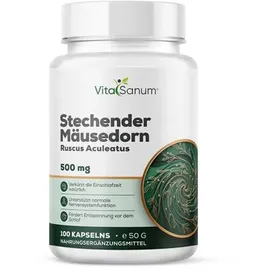 vitasanum Stechender Mäusedorn Kapseln 100 St.