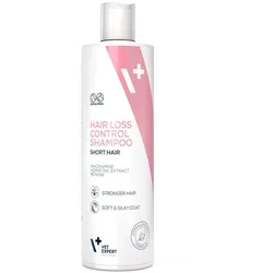 VET EXPERT Shampoo gegen Haarausfall Kurzhaar 250ml Shampoo gegen Schuppenbildung für Kurzhaarrassen