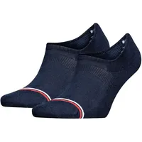 2er Pack TOMMY HILFIGER Iconic Füßlinge 002 - dark navy 35-38