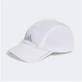 adidas Running AEROREADY Four-Panel Mesh Kappe White / Reflective Silver L/XL