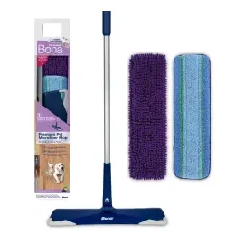 Bona Wischmopp Premium Teleskop-Mopp Blau