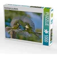 Calvendo Zwei Kohlmeisen im Luftkampf (Puzzle)