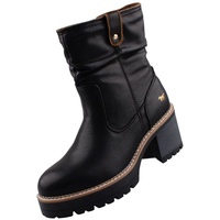 Mustang Damen Stiefel gefüttert Schwarz, - Schwarz - 42