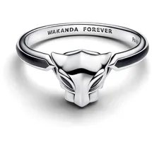 Pandora 194223C01 Damen-Ring Marvel Schwarzer Panther Silber 50/15,9