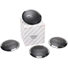 Fiat Nabendeckel Set 4-teilig 51884863 schwarz