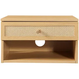 [en.casa] Eiker Wandregal 31,5 x 23 x 40 cm Beige