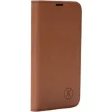 JT Berlin Echtleder BookCase Tegel Apple iPhone 16 cognac
