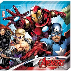 Procos - Marvel Avengers - Servietten (33x33cm, 20 Stück)