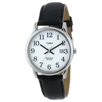 Timex Weiße, Schwarze Easy-Reader-Uhr Für Herren T2H281 Uhr