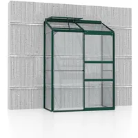 Vitavia Styx 900 Alu smaragd ESG 3 mm/Dach HKP 4 mm 0,9 m2