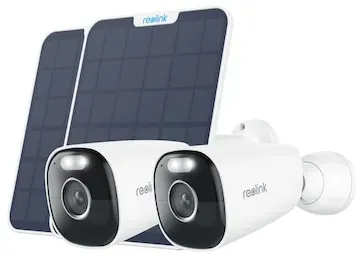 Reolink Argus Series B340 Battery-WiFi • 2er Pack + Solarpanele