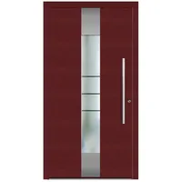 KNOCK Aluminium-Haustür »Terra Nova«, purpur - rot