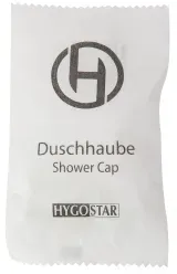 Hygostar® Duschhauben, weiches Gummiband, wasserdichtes Material 556116 , 1 Karton = 10 Packungen à 100 Haarhauben