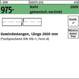 schmidt's onlineshop Gewindestange DIN 975 M16 x 2000 mm 1 Stück